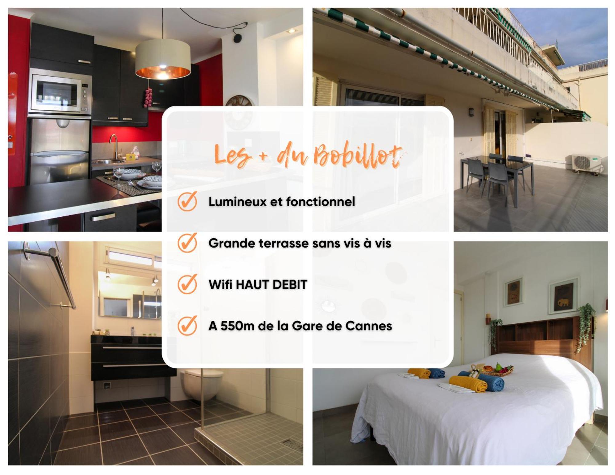 Le Bobillot By Apirent #Central #Terrasse #Wifi #Clim Канны Экстерьер фото